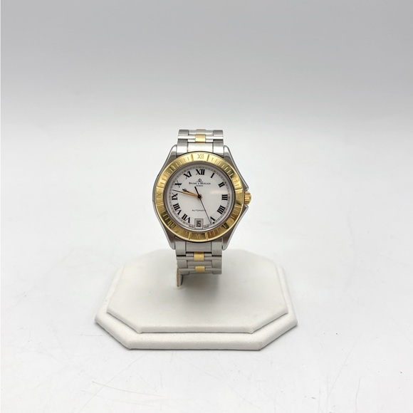 Baume & Mercier “Malibu” / Genève Automatic Two-Tone Watch - Picture 1 of 8